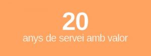 Subslider 20 anys de servei