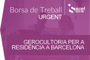 Oferta Borsa Treball Gerocultors