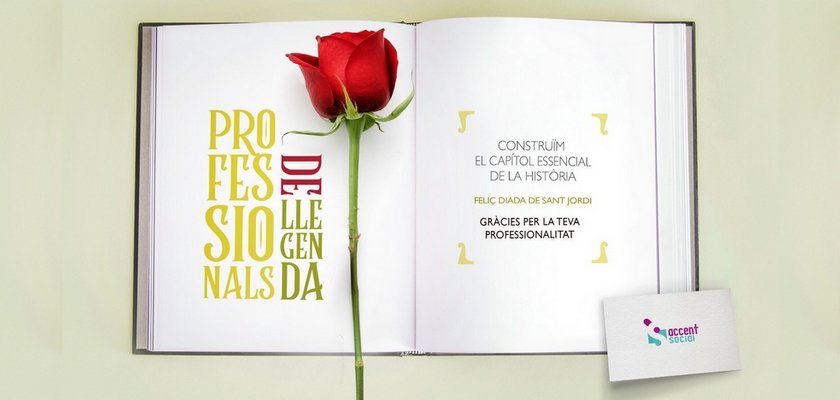 1000 roses solidàries per Sant Jordi