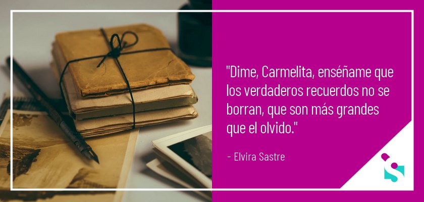 Dime Carmelita, poema sobre el Alzheimer