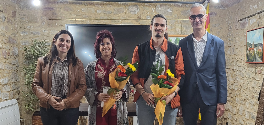 TExt ALt: El Ayuntamiento de Vallirana distingue la labor del equipo del SAD de Accent Social