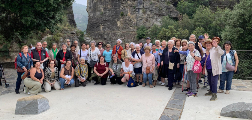 Accent Social impulsa una salida cultural de las Viviendas a Sant Miquel del Fai